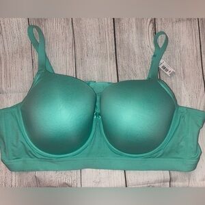 Elegant Aqua Underwire Bra